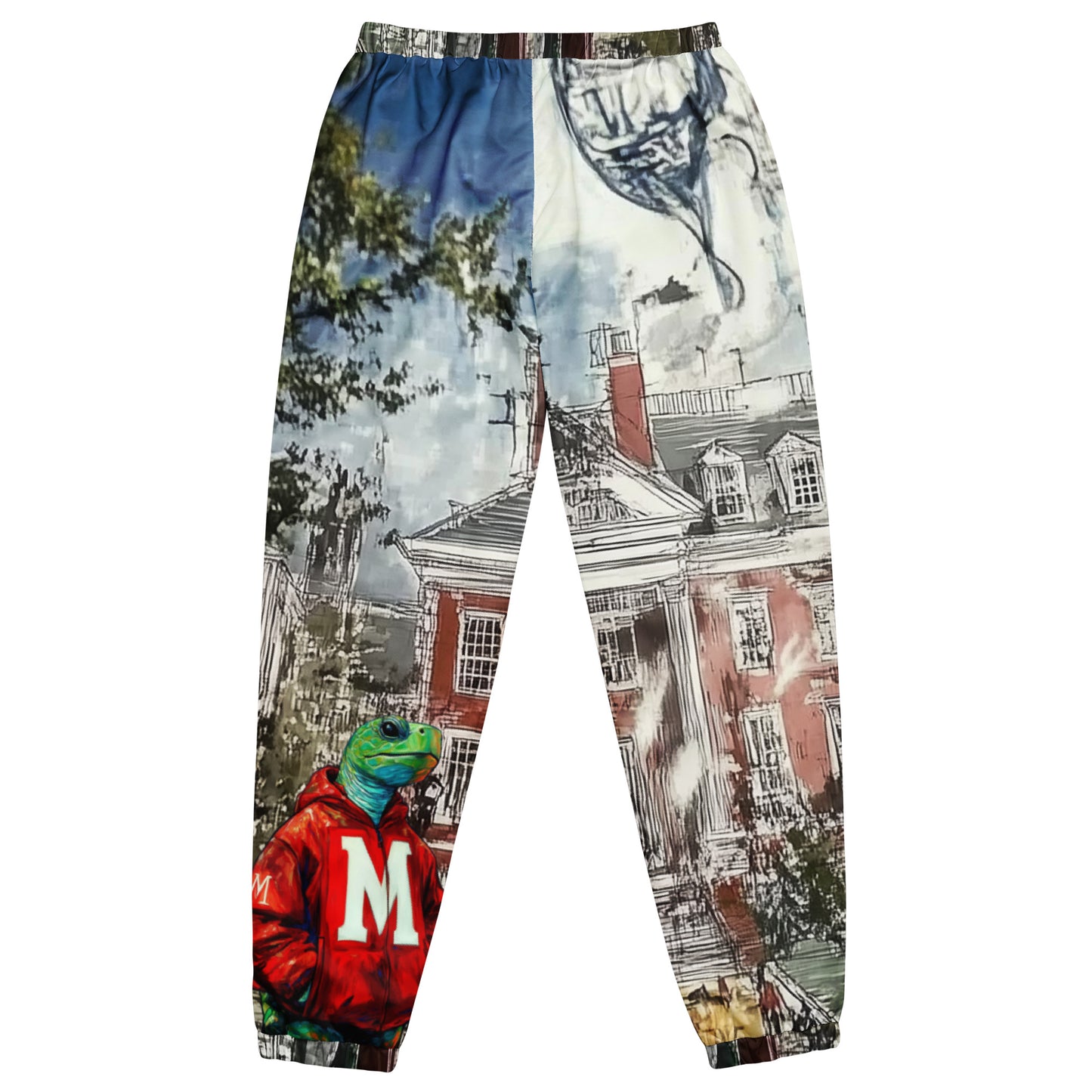 Maryland Mckeldin Library Unisex track pants