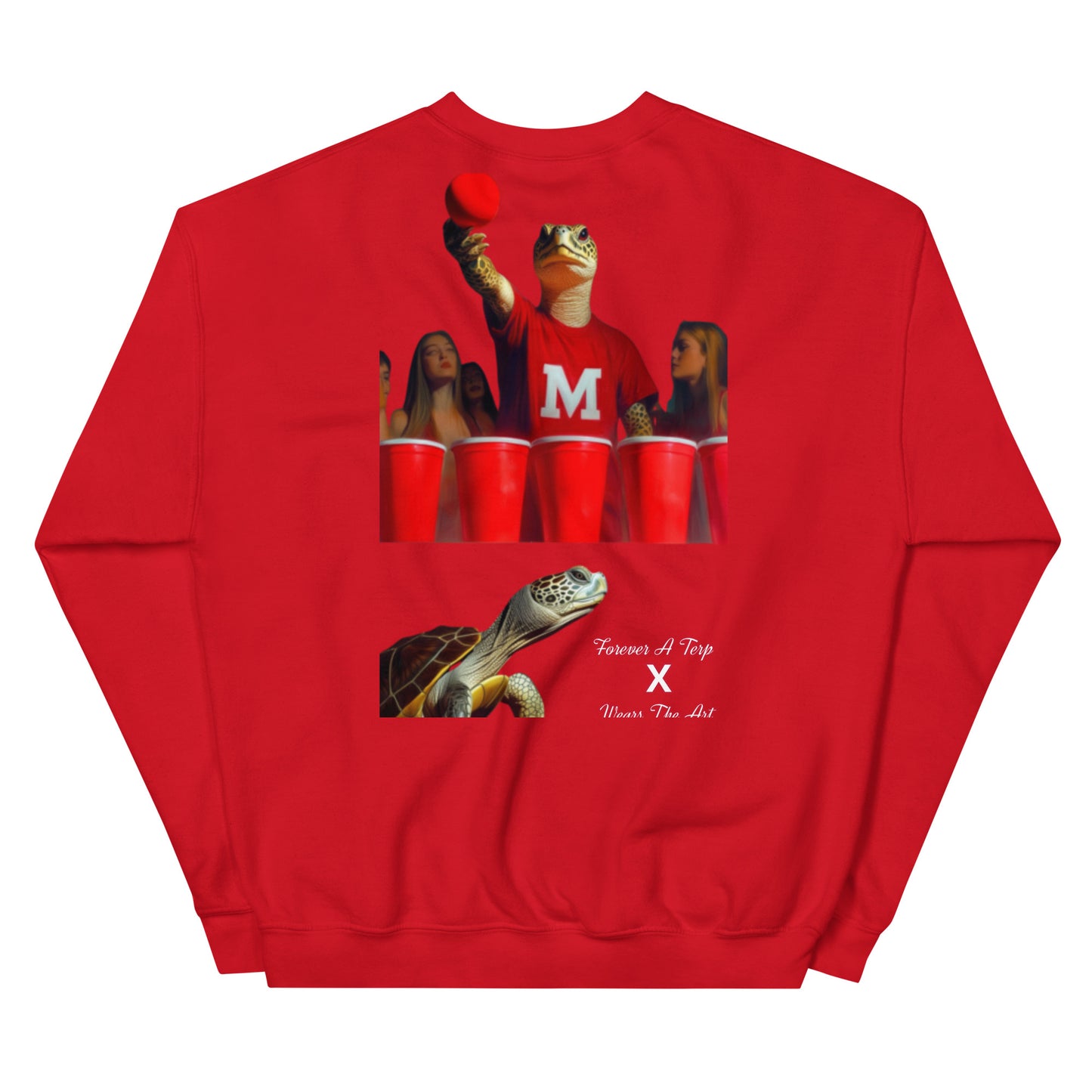 University of Maryland Varsity Pong Team Unisex Sweatshirt