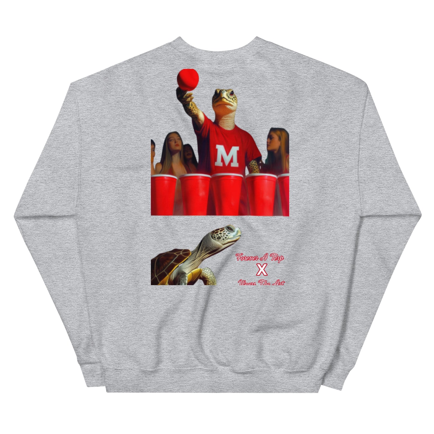 University of Maryland Varsity Pong Team Unisex Sweatshirt