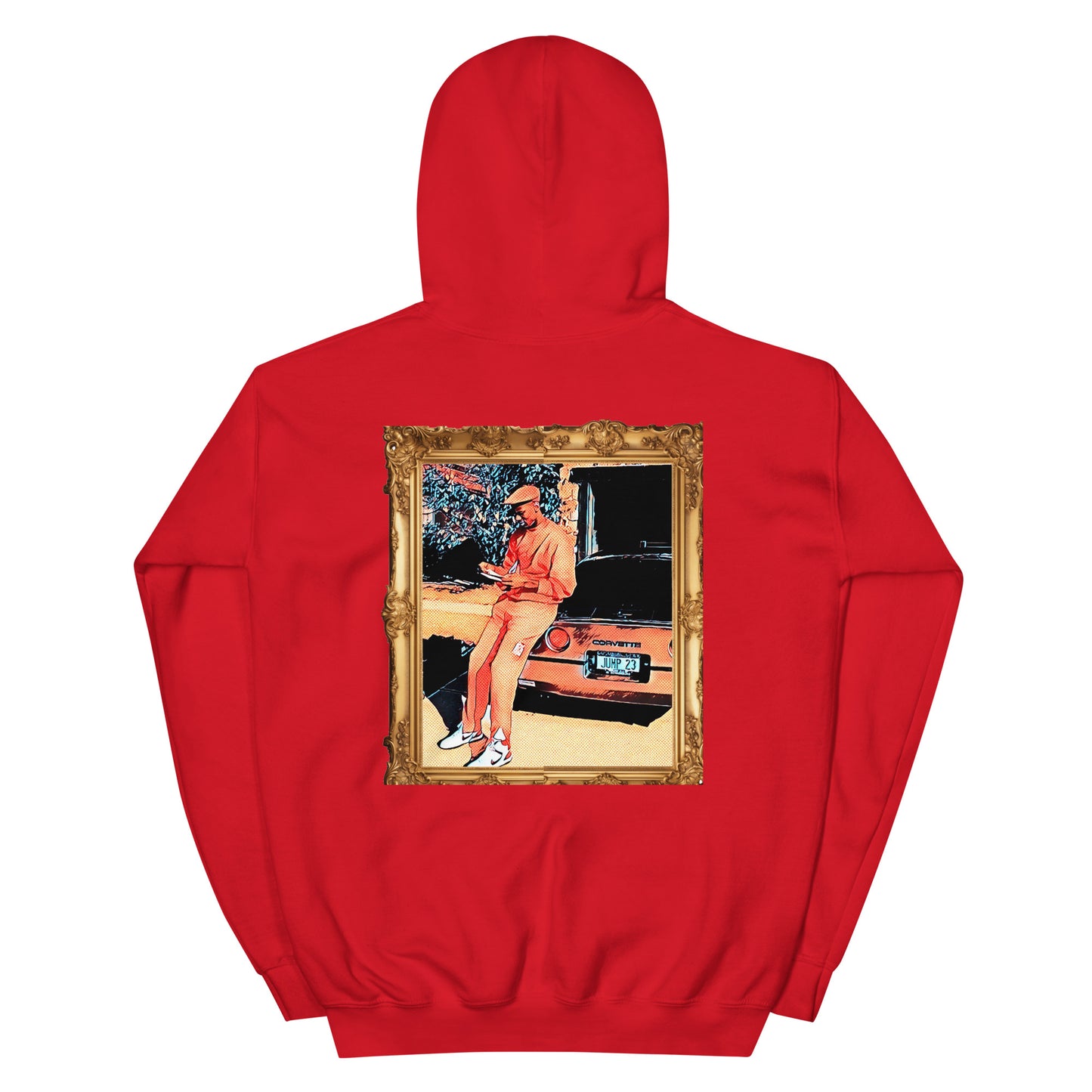 "Michael Jordan Rookie 84-85 Cubism" Unisex Hoodie
