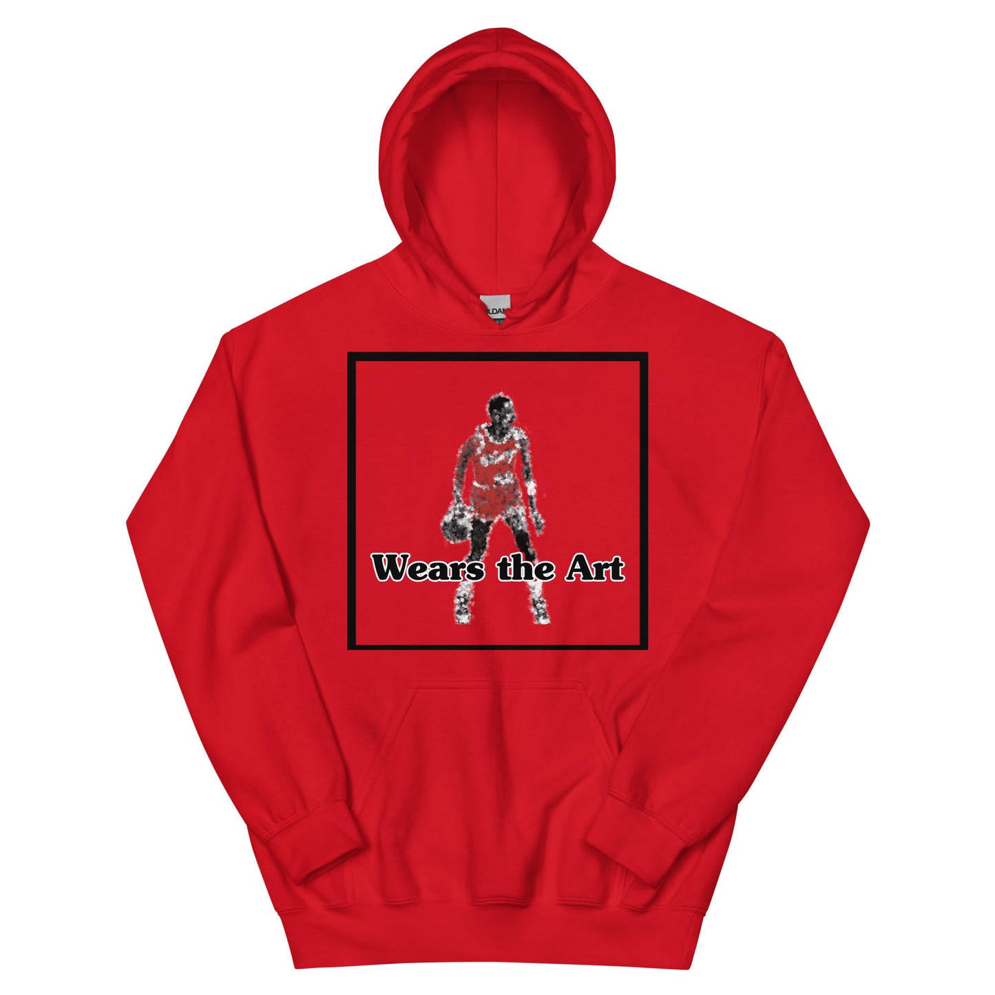 "Michael Jordan Rookie 84-85 Cubism" Unisex Hoodie