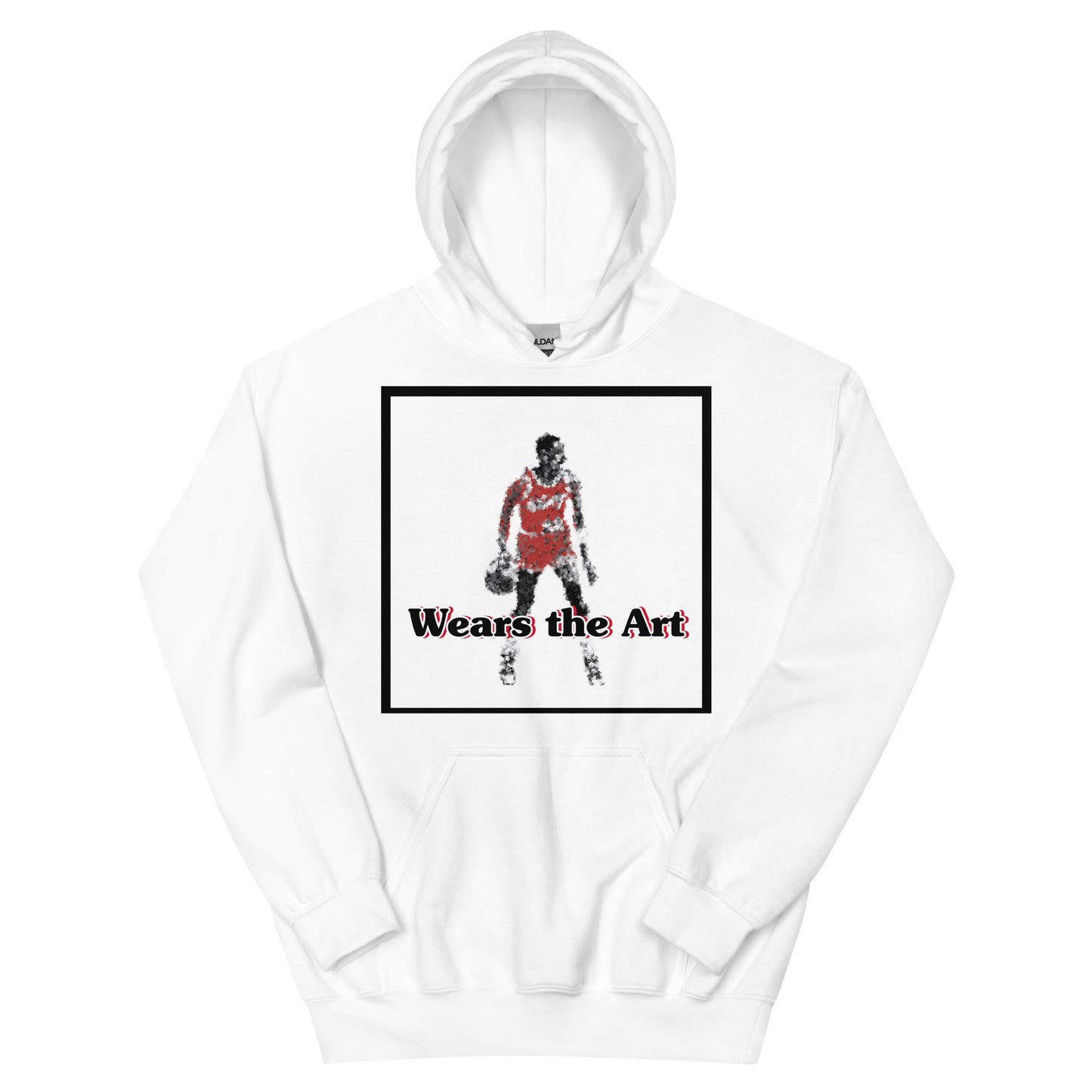 "Michael Jordan Rookie 84-85 Cubism" Unisex Hoodie