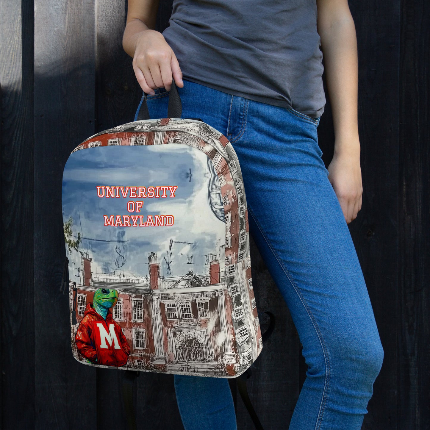 University of MAryland Mckeldin Library Backpack