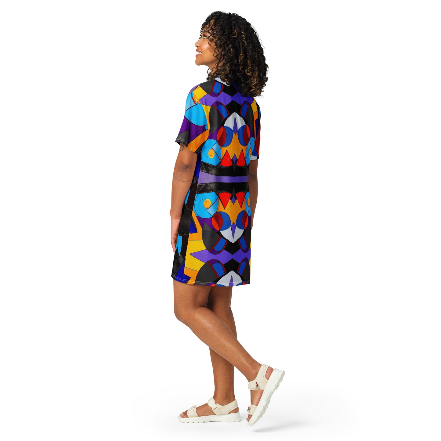 "Expressão" T-shirt dress