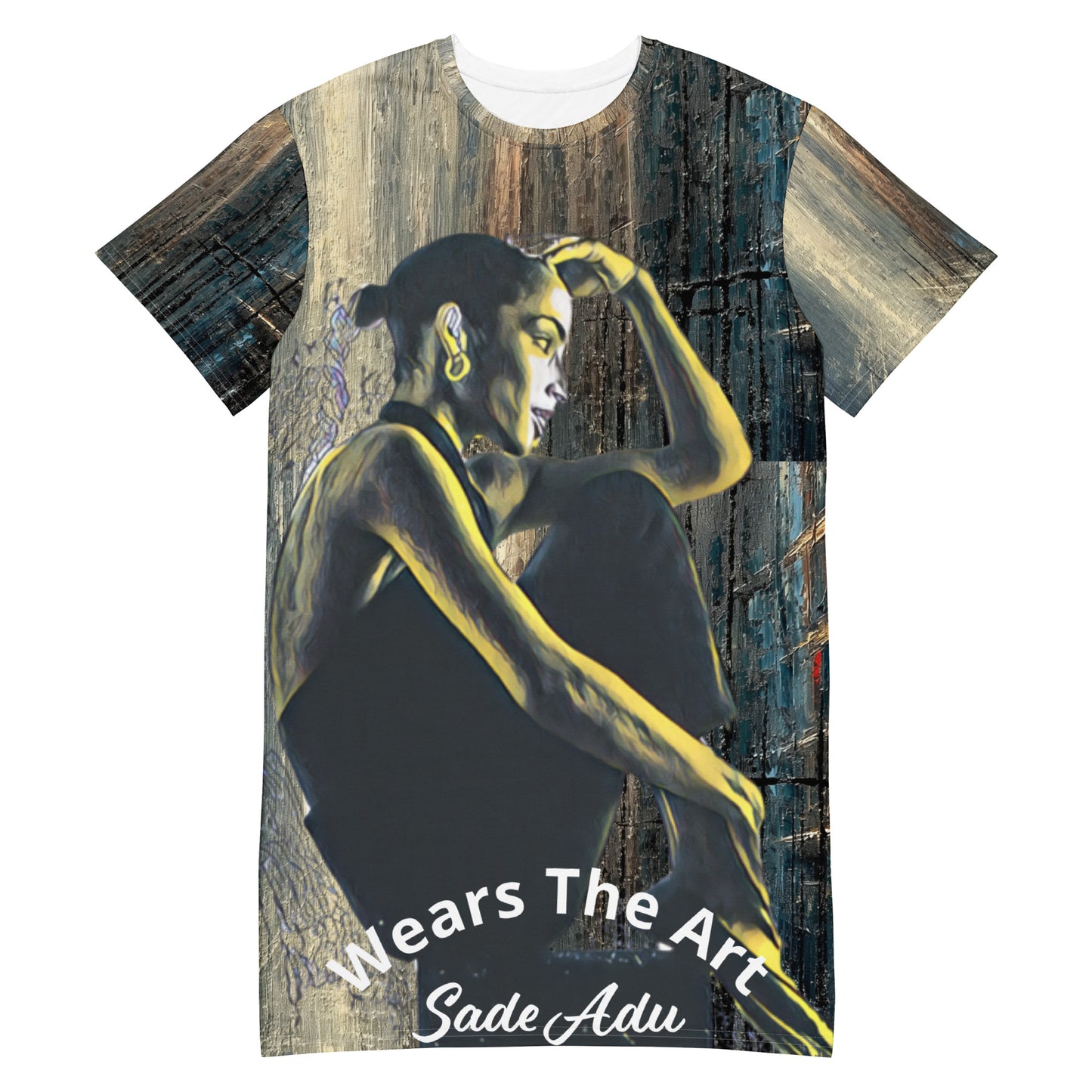 "Wears The Art: Sade" T-shirt dress