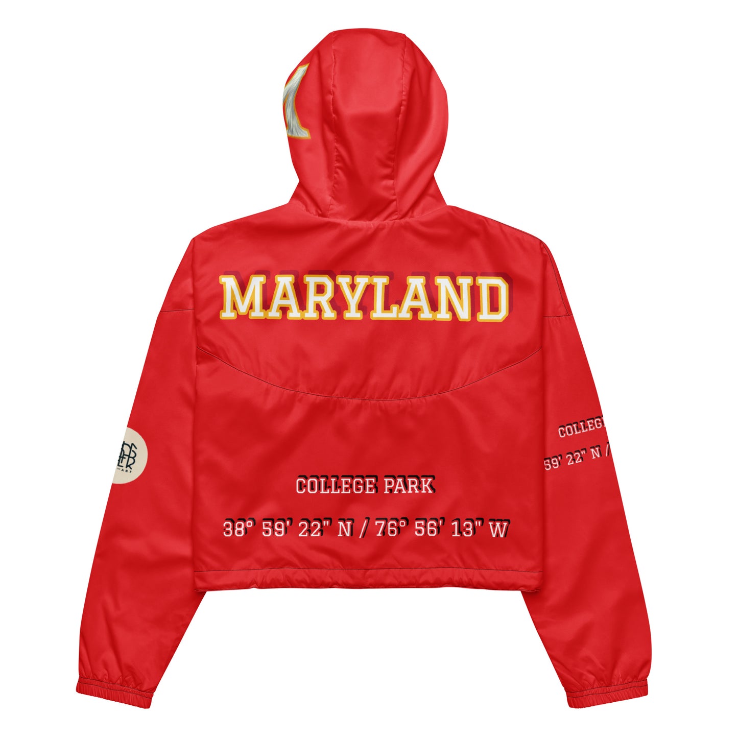 Wears The Art X Testudo Victory Women’s cropped windbreaker