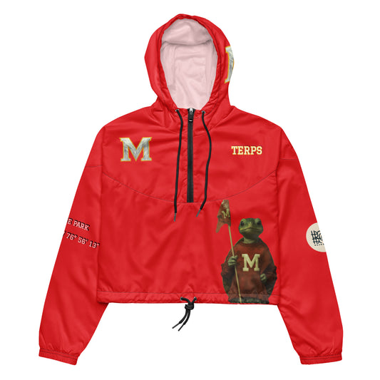 Wears The Art X Testudo Victory Women’s cropped windbreaker