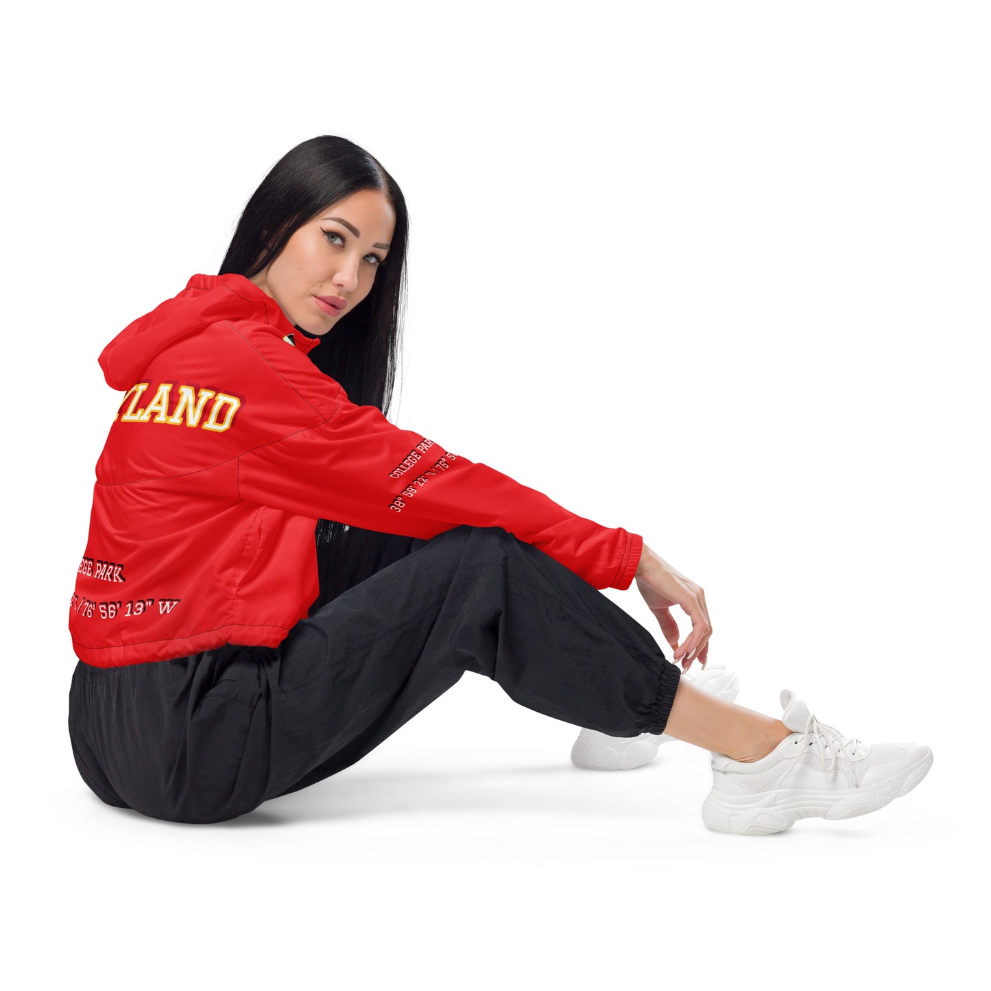 Wears The Art X Testudo Victory Women’s cropped windbreaker