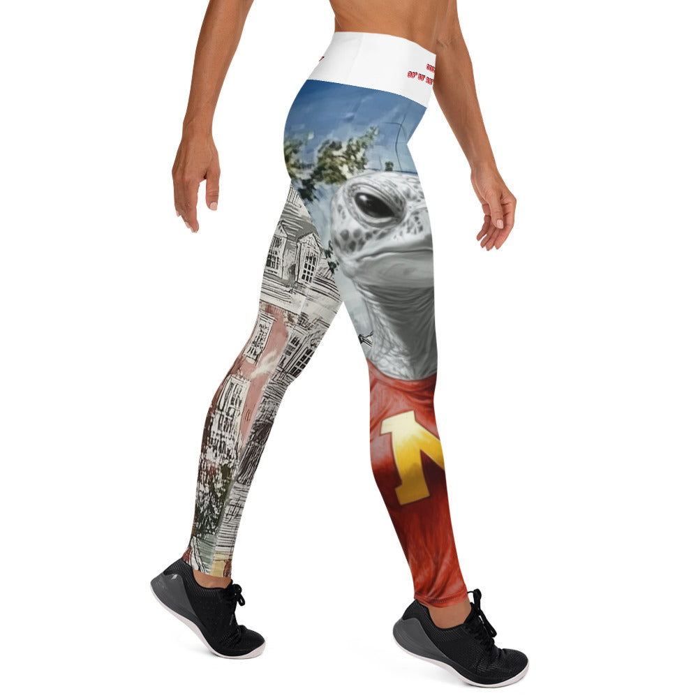 UMD College Park  Geo-Coordinates Yoga Leggings