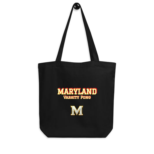 University of Maryland Varsity Pong Team Eco Tote Bag