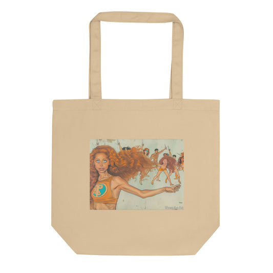 "Beach Party Comic" Eco Tote Bag