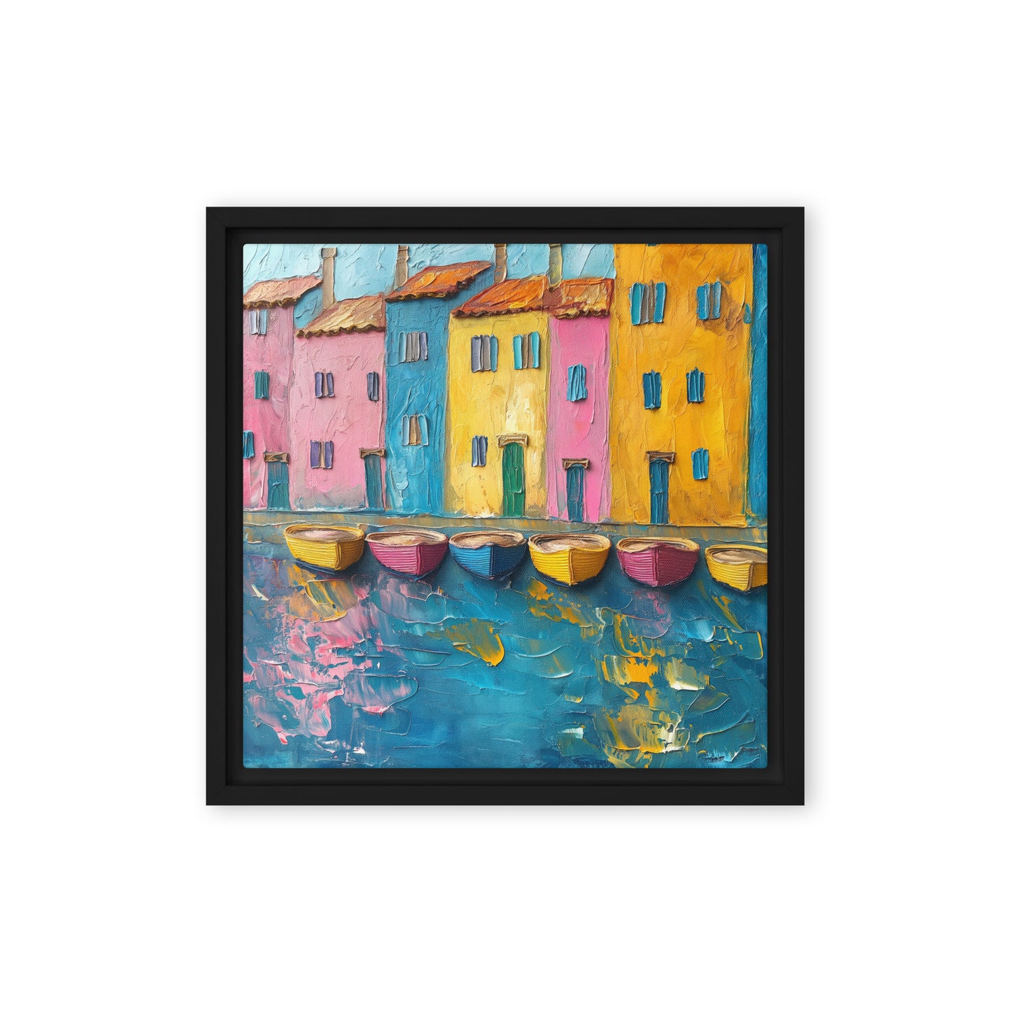 "Bologna" Framed canvas