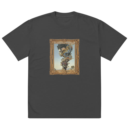 "Macabre" Michael Jackson Oversized faded t-shirt