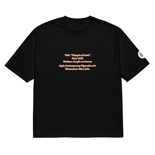 Triptych Oversized heavyweight t-shirt