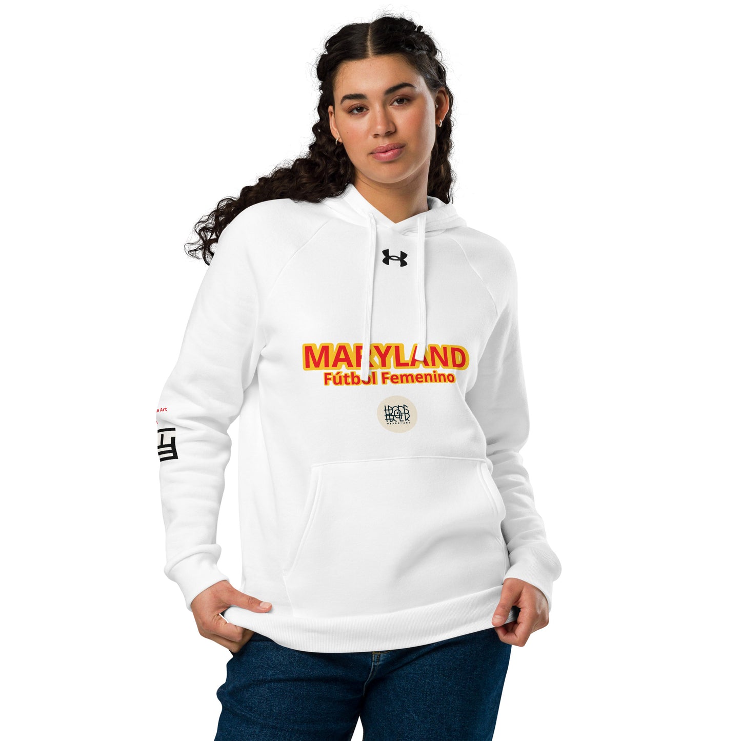 WTA x UMD women's futbol Under Armour® hoodie