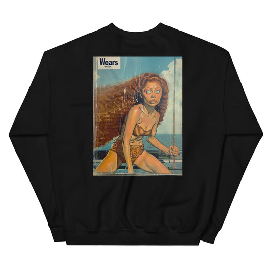 "Nautical Woman" Unisex Sweatshirt