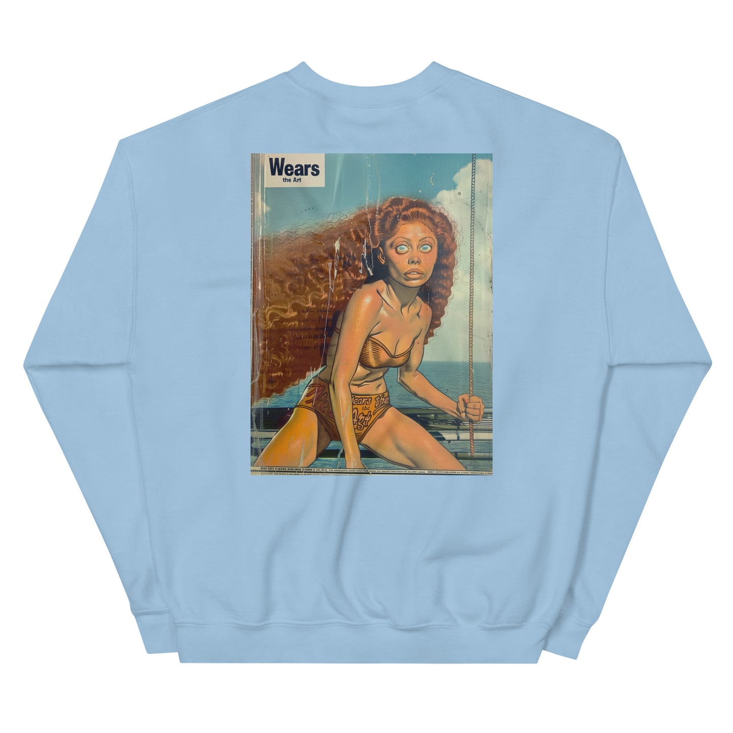 "Nautical Woman" Unisex Sweatshirt