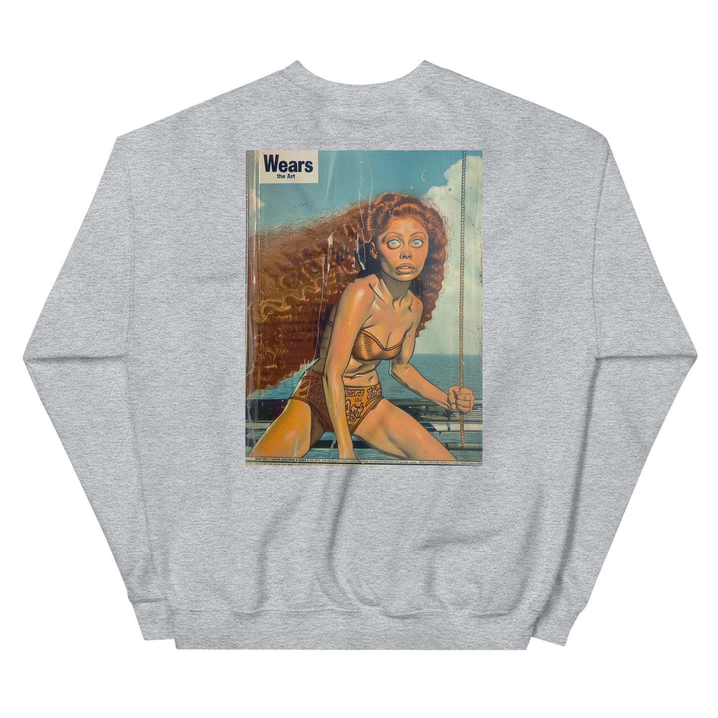 "Nautical Woman" Unisex Sweatshirt