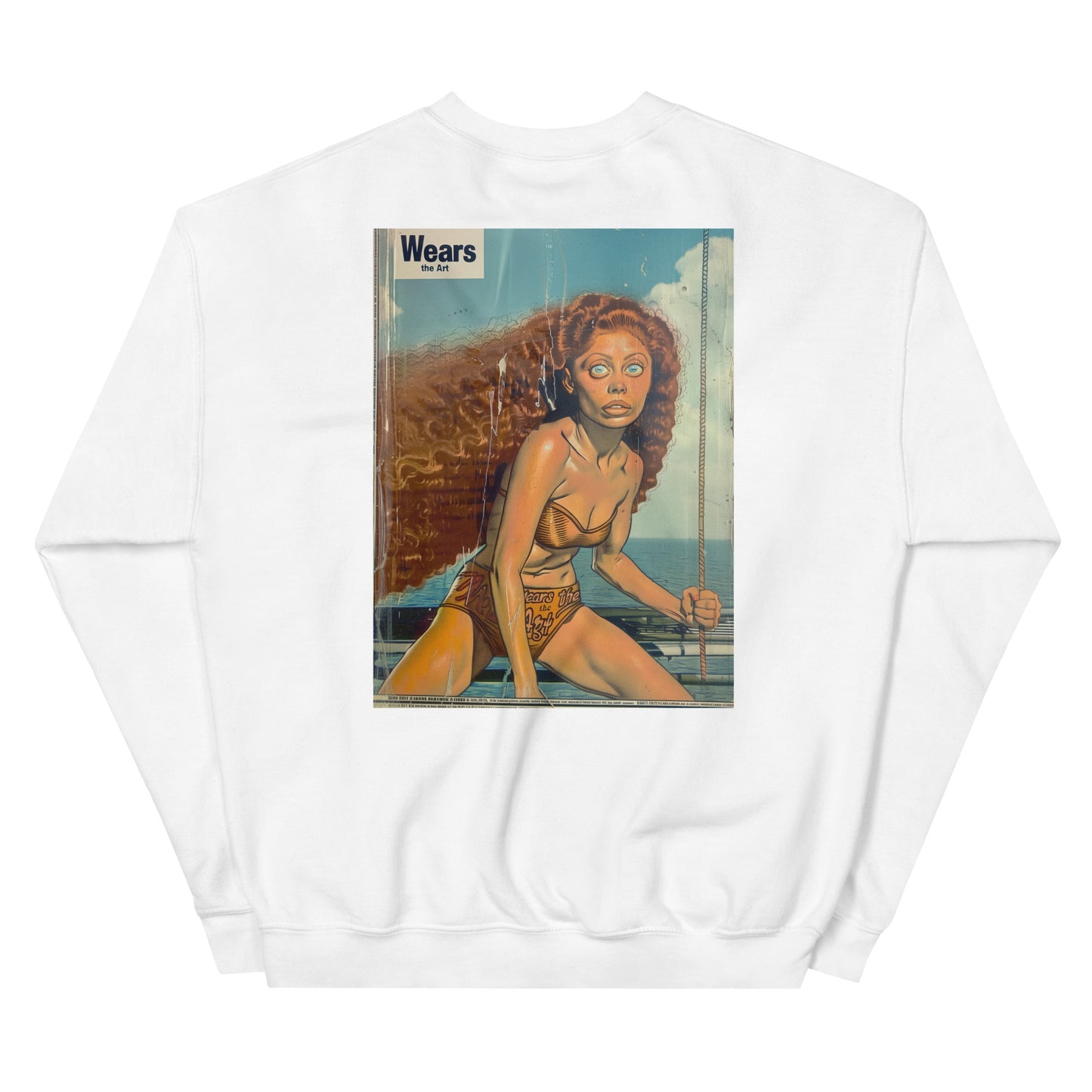 "Nautical Woman" Unisex Sweatshirt