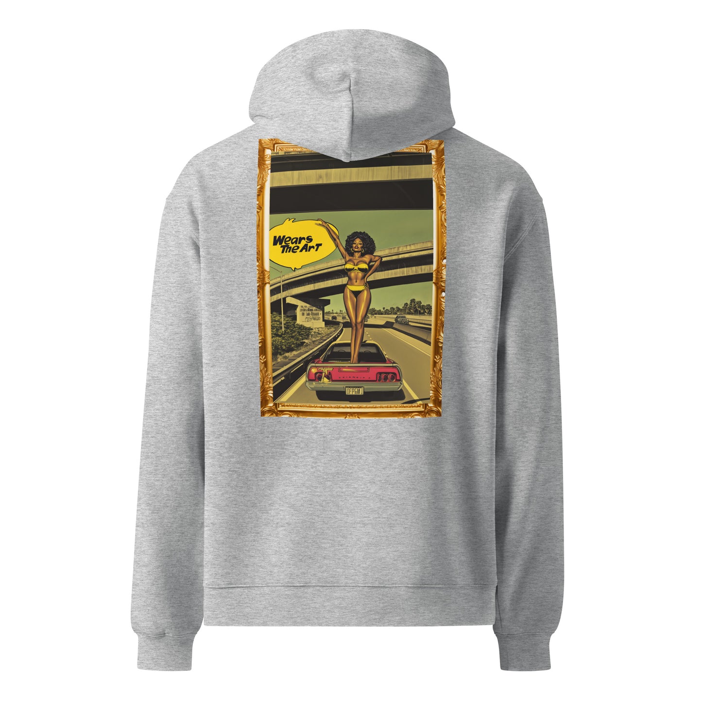 "Highway of Dreams" Unisex oversized hoodie