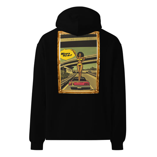 "Highway of Dreams" Unisex oversized hoodie