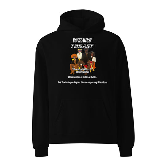 Sunday's Beach Unisex oversized hoodie