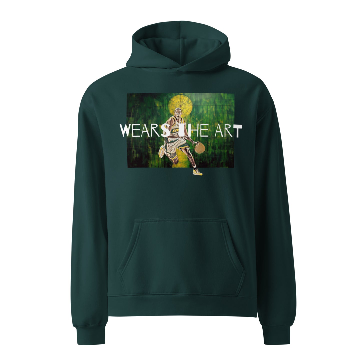 Seat Pleasant's FInest Rookie Year 07-08 Kevin Durant Seattle Supersonics Unisex oversized hoodie
