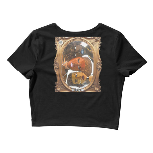 Triptych Women’s Crop Tee
