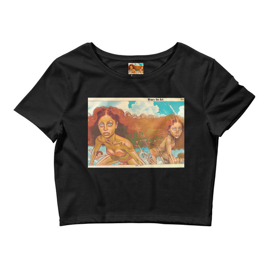 "Wonder Twins" Women’s Crop Tee