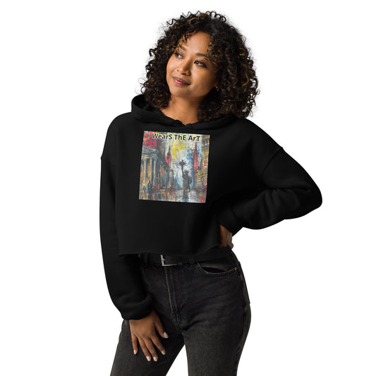 "Libertee" Crop Hoodie