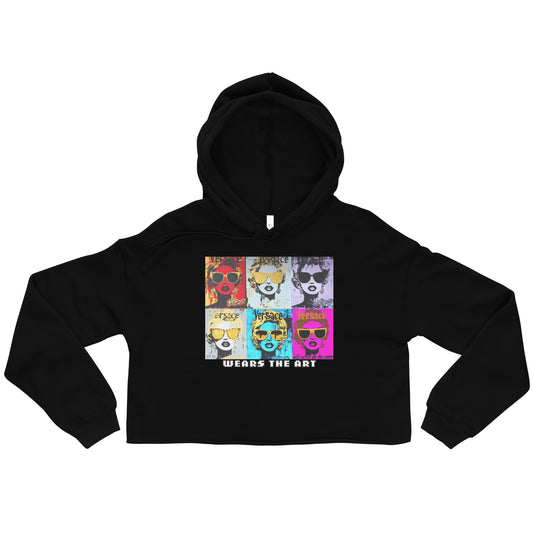 "Versace will never be the same" Crop Hoodie