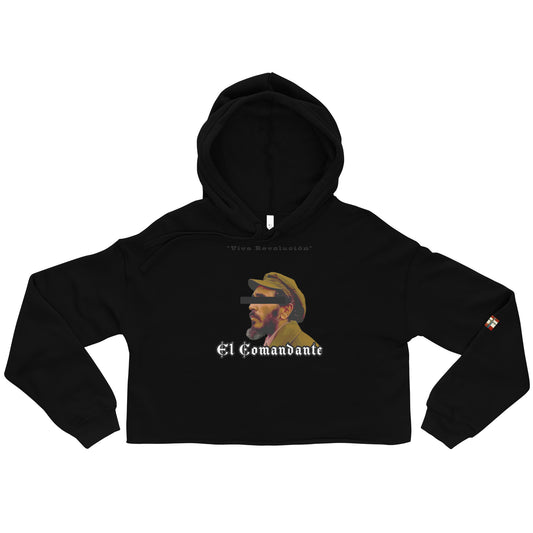 "El Comandante" Crop Hoodie