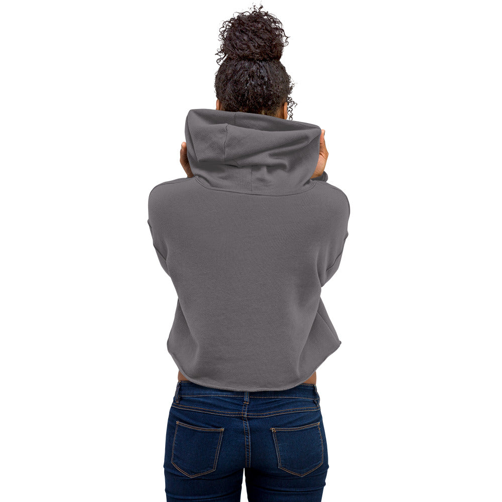 "Porticoes of Bologna, Italy" Crop Hoodie