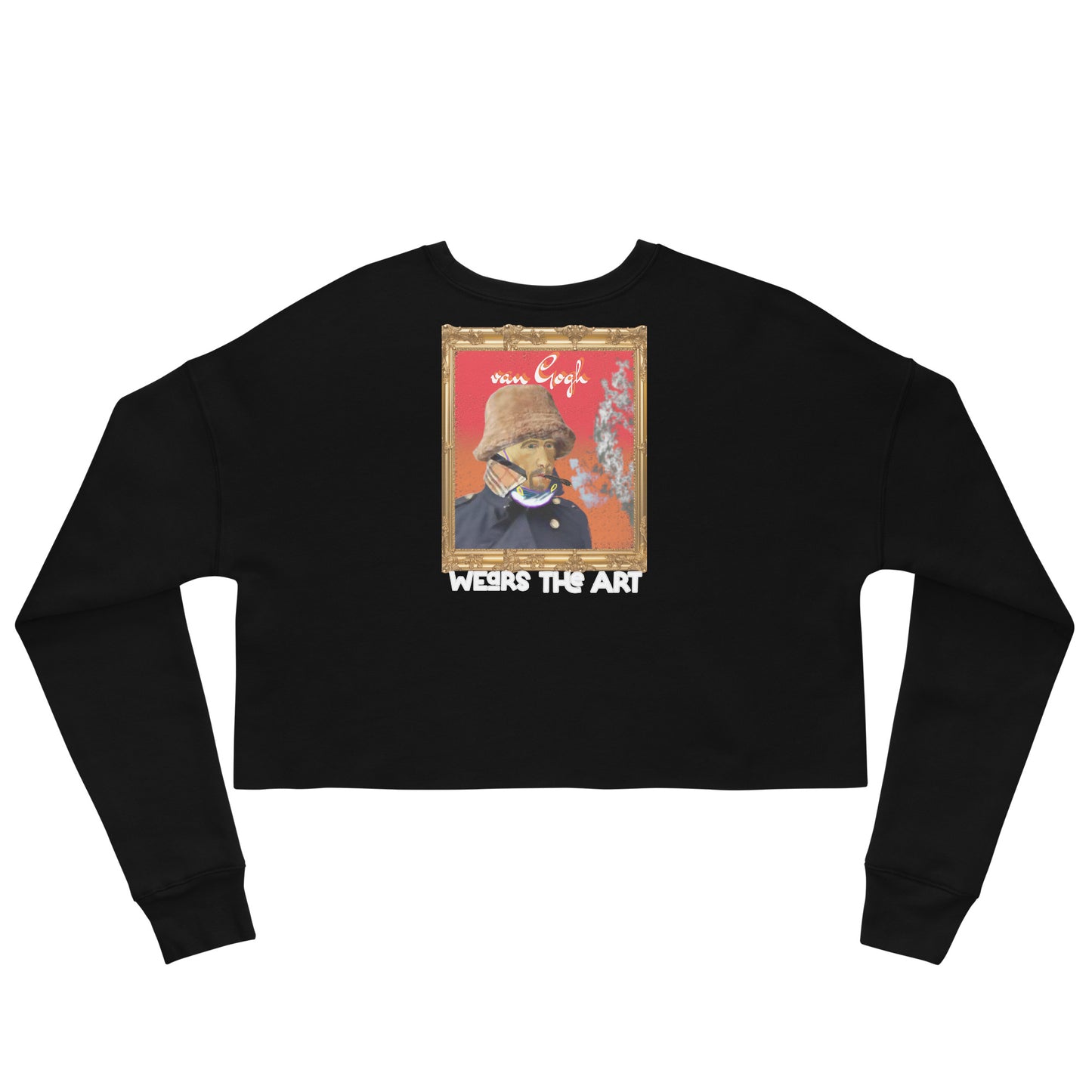 "Van Gogh" Crop Sweatshirt