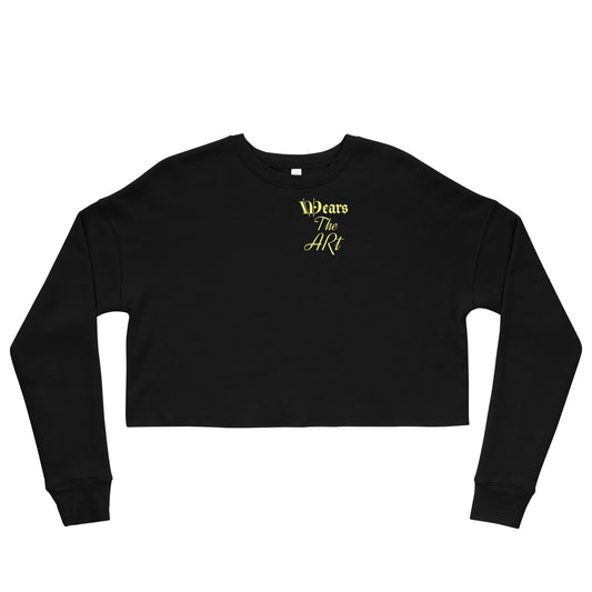 "Trap America Gothic" Crop Sweatshirt