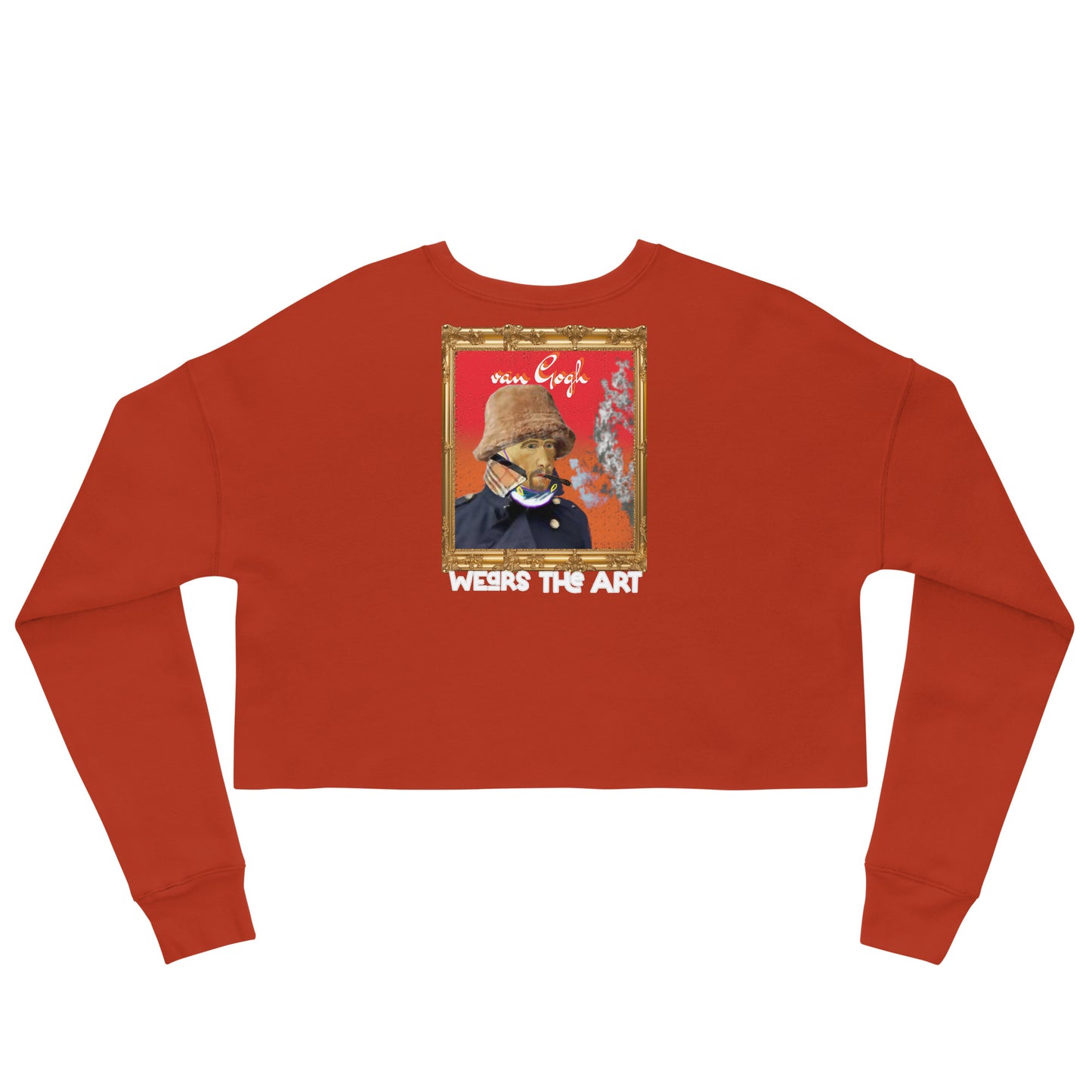 "Van Gogh" Crop Sweatshirt