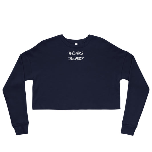 "Van Gogh" Crop Sweatshirt